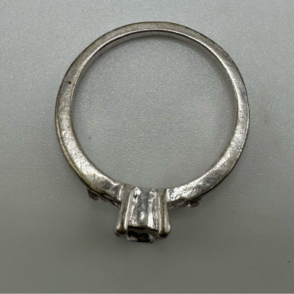4/$20 Silver Engagement Style Ring - Picture 3 of 5